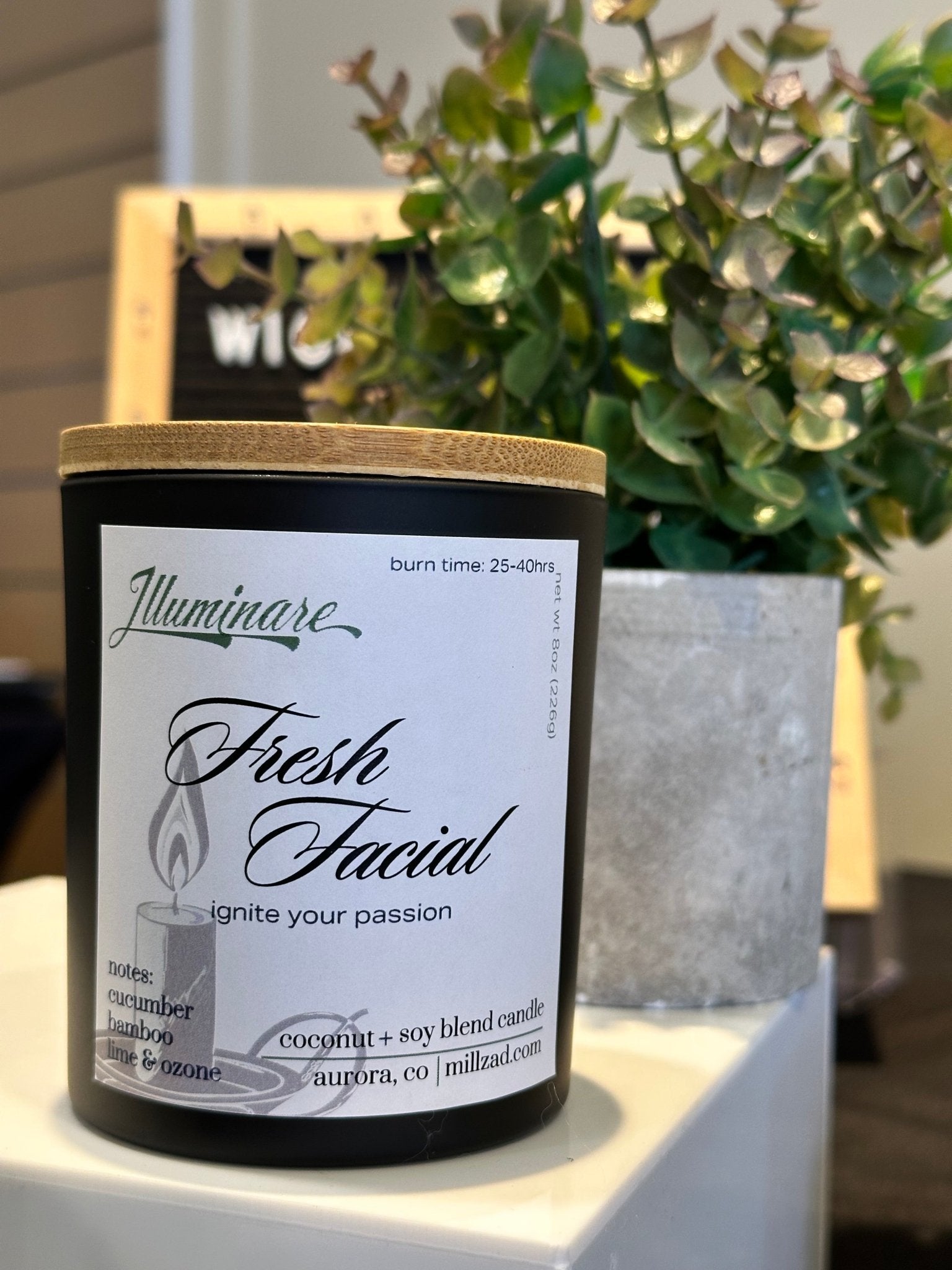 Fresh Facial - Revival Single Wick Candle - Illuminare by MAD