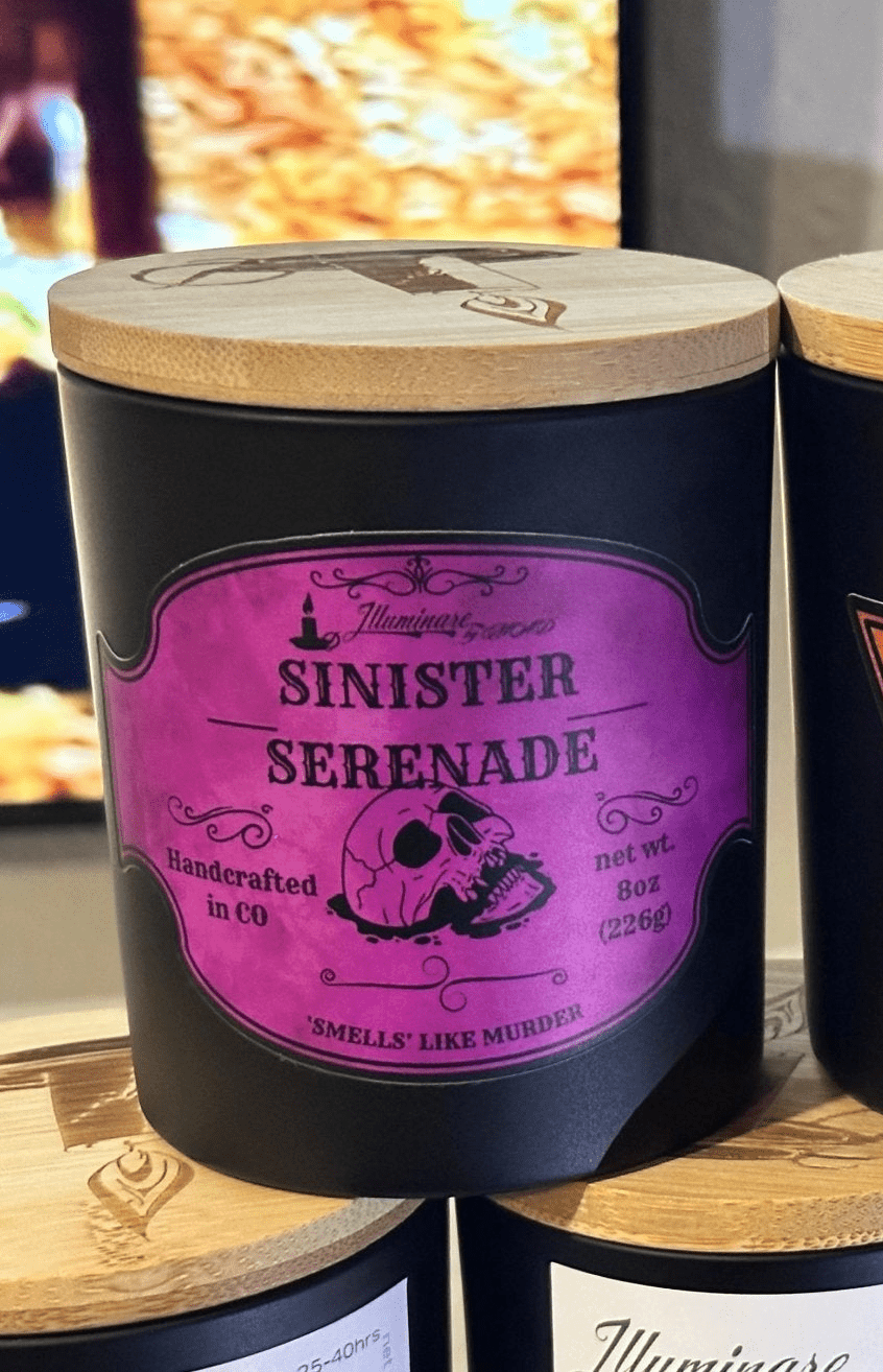 Sinister Serenade - Equinox Single Wick Candle - Illuminare by MAD