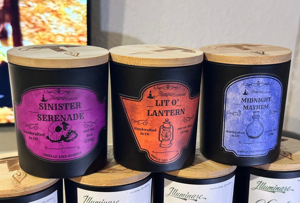 Sinister Serenade - Equinox Three Wick Candle - Illuminare by MAD